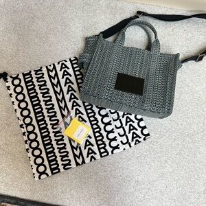 Marc Jacobs Denim Monogram Tote